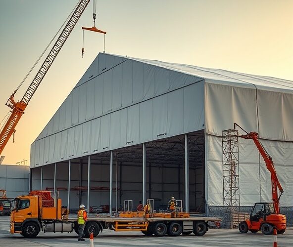 Czy producent hal namiotowych w Radomiu montuje hale w ciągu 72 godzin?