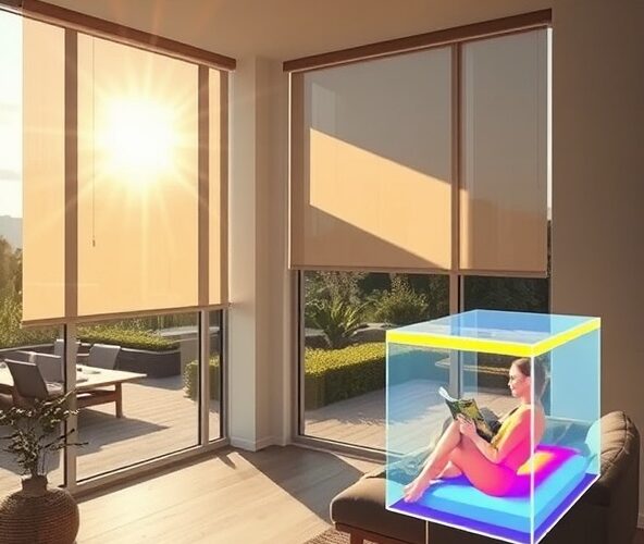 Czy rolety solarne na oknach południowych obniżą zużycie klimatyzacji?