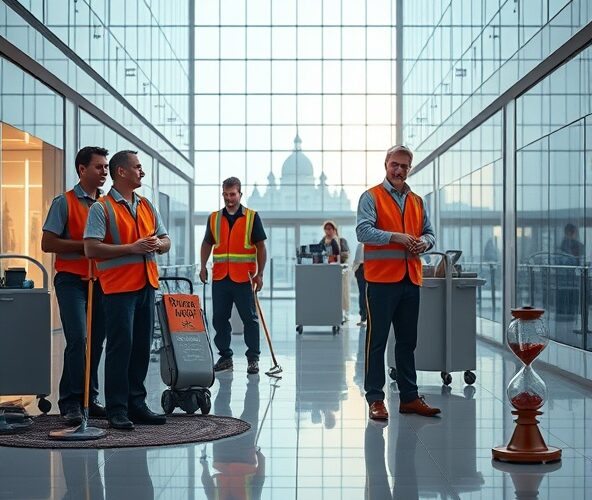 Ryczałt czy godziny w sprzątaniu centrów handlowych w Warszawie?