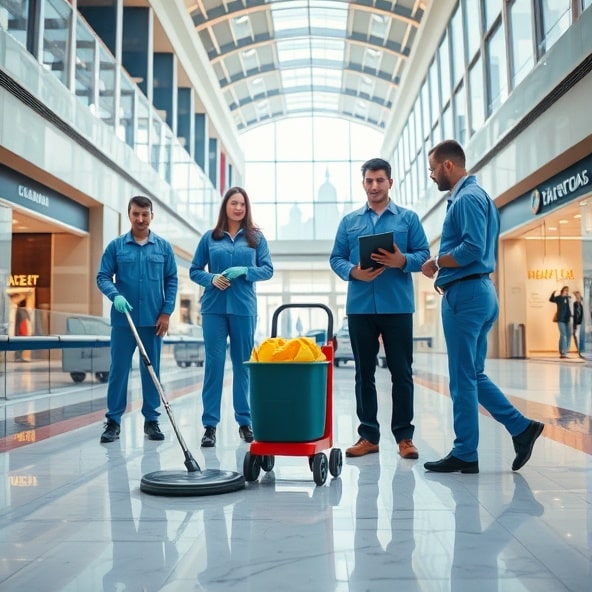 sprzątanie centrów handlowych warszawa