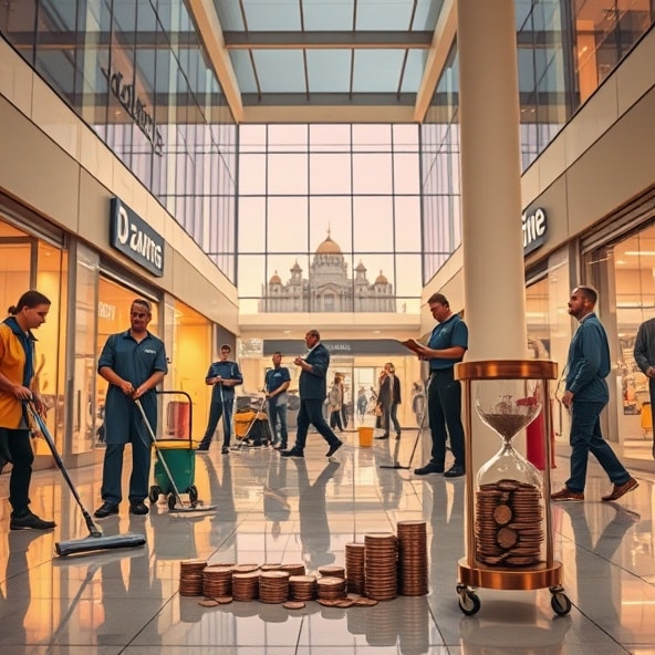 sprzątanie centrów handlowych warszawa