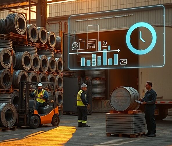 Stal w hurcie: dostawy Just-In-Time dla małego producenta zmniejszą koszty?