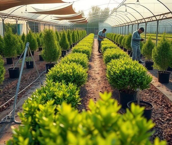 Jak zmniejszyć straty w szkółce krzewów ozdobnych?