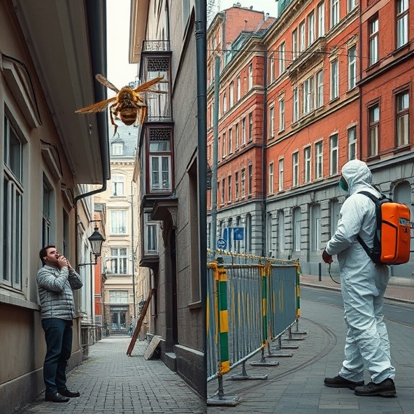 usuwanie gniazd szerszeni praga północ