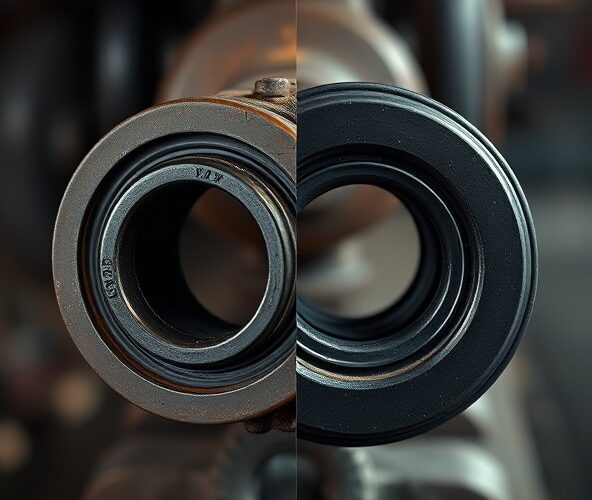Uszczelki maźnic do wagonów: NBR czy Viton dla mniejszego przecieku?