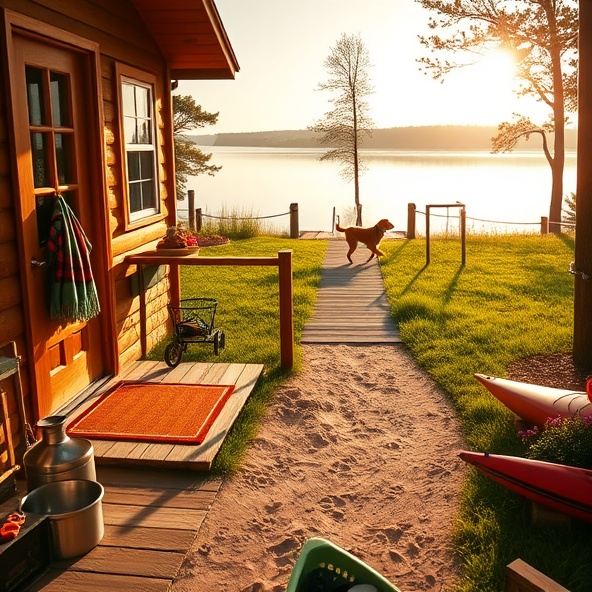 wakacje nad jeziorem