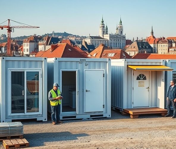 Jak porównać oferty wynajmu kontenerów socjalnych we Wrocławiu dla małej budowy?