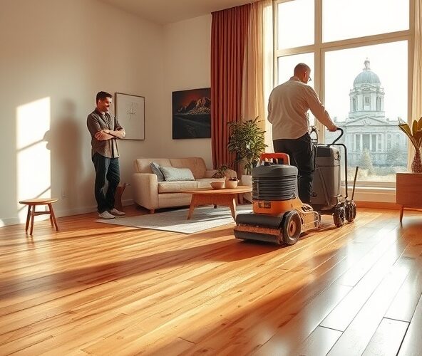 Jak cyklinowanie podłogi w Warszawie przed sprzedażą mieszkania wpływa na cenę i jak wybrać wykonawcę?