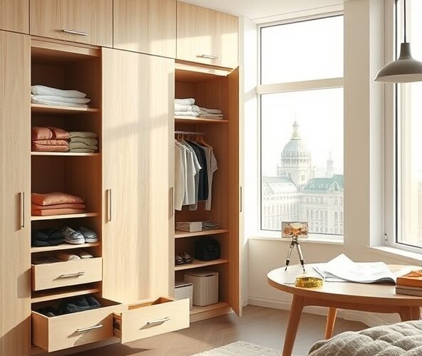 Wybór komody na wymiar w Warszawie: jak maksymalnie zyskać miejsce?