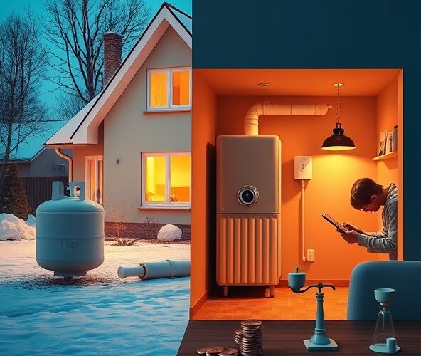 Czy koszt butli gazowej do ogrzewania domu 120 m² jest opłacalny?