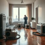 osuszanie mieszkań po zalaniu warszawa