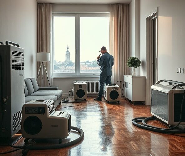 Jak wybrać firmę do osuszania mieszkania po zalaniu w Warszawie w 24h?