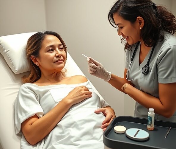 Jak zmniejszyć ból pacjentki podczas pobierania wymazu szyjkowego?