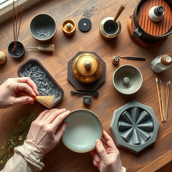 podstawki pod kadzidła