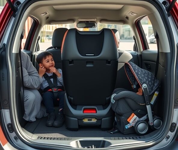 Jaki fotelik BeSafe tyłem do kierunku jazdy wybrać dla 2‑latka do miejskiego auta z małym bagażnikiem?