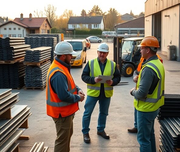 Jak ekipy dekarskie uzyskują rabaty w hurtowni rynien w Zielonce?