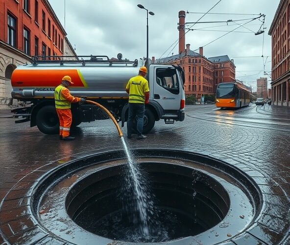 Ile kosztuje hydrodynamiczne czyszczenie kanalizacji w Łodzi?