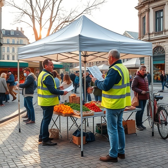 namiot ekspresowy 3x6