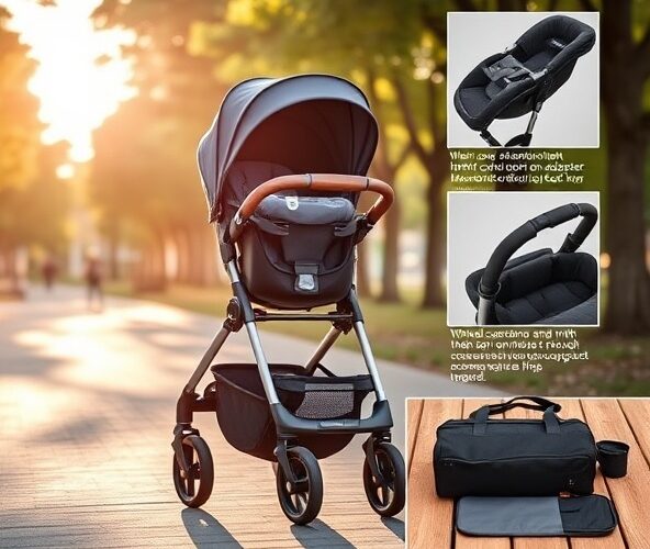 Jak fotografować Baby Jogger City Mini z akcesoriami?