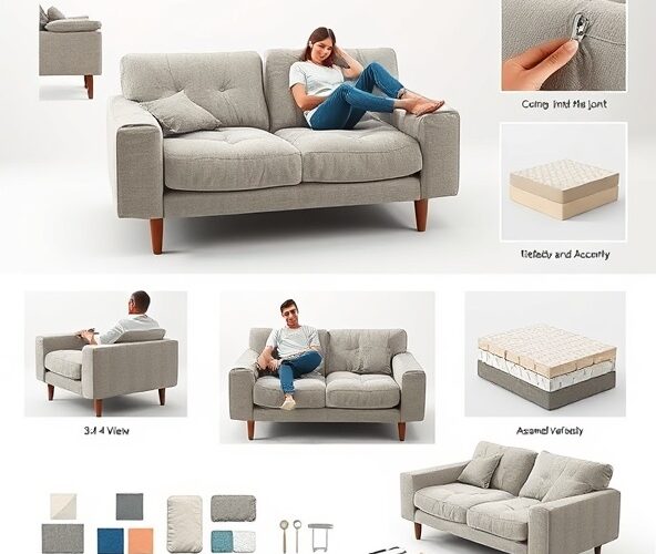 Jakie informacje na karcie produktu fotela futonowego zmniejszą zwroty?