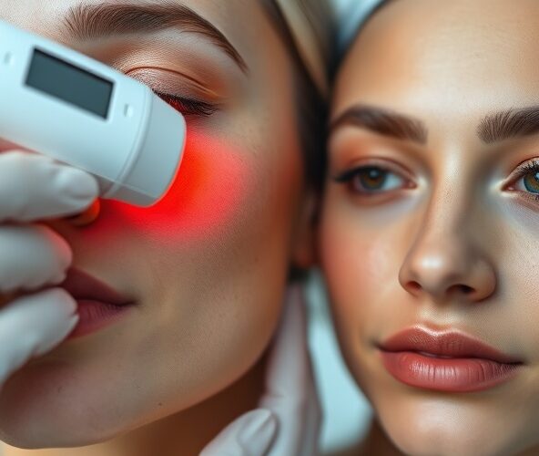 Czy urządzenie do redukcji przebarwień LED działa u cer wrażliwych?