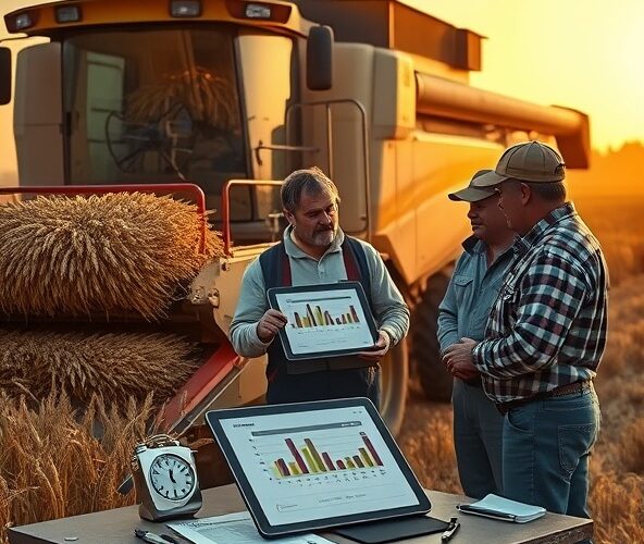 Jak obliczyć optymalny czas wynajmu suszarni przy zbiorach?