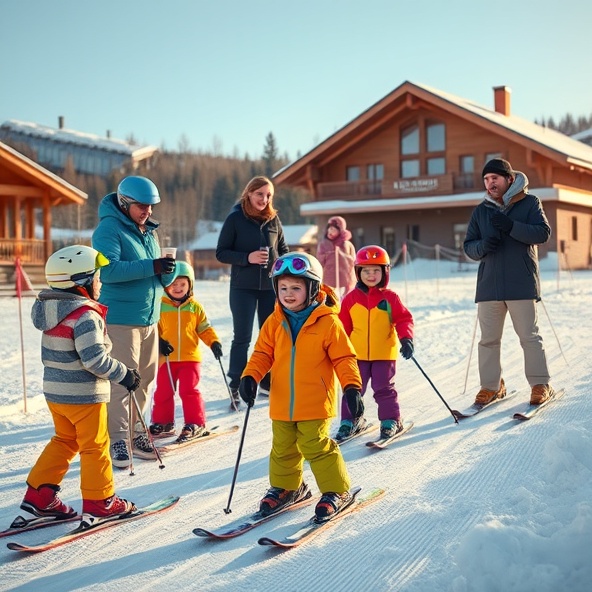 kurs dla początkujących narciarzy