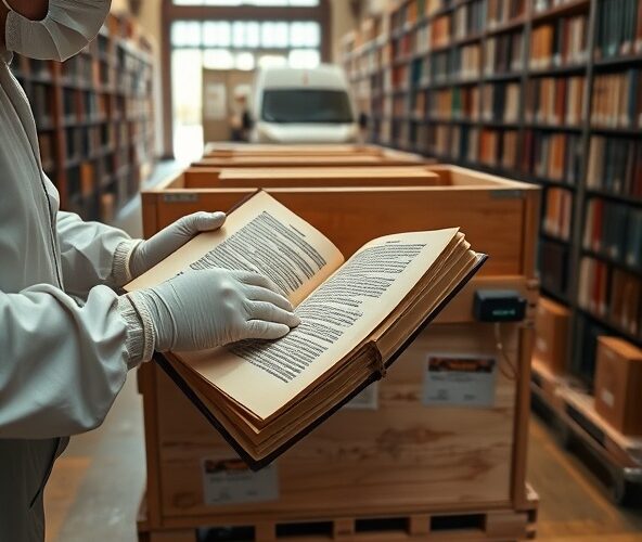 Jak zabezpieczyć rzadkie zbiory podczas przeprowadzek bibliotek?