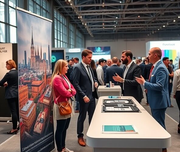 Jak wybrać roll up z wydrukiem w Warszawie na targi branżowe, żeby realnie zwiększyć sprzedaż?