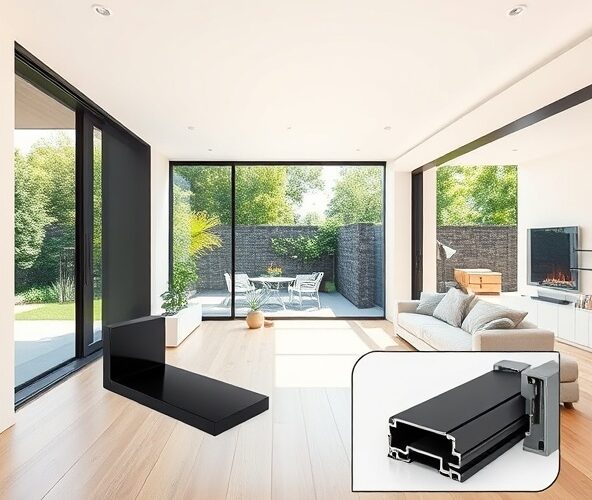 Jak wybrać stolarkę aluminiową cienkoprofilową do maksymalnego doświetlenia salonu z wyjściem na taras?