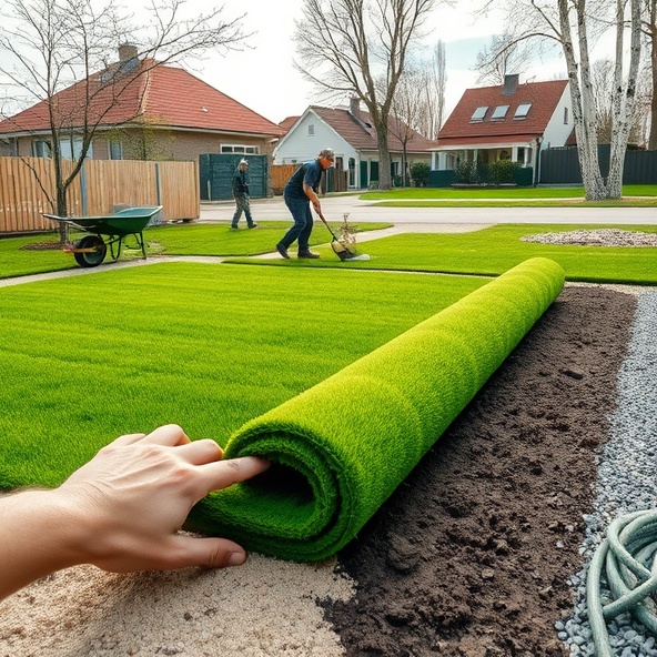 trawa z rolki piaseczno