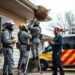 usuwanie gniazd szerszeni