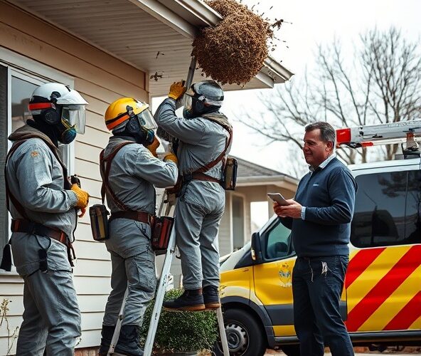 Jak wybrać firmę do usuwania gniazd szerszeni bez ryzyka?