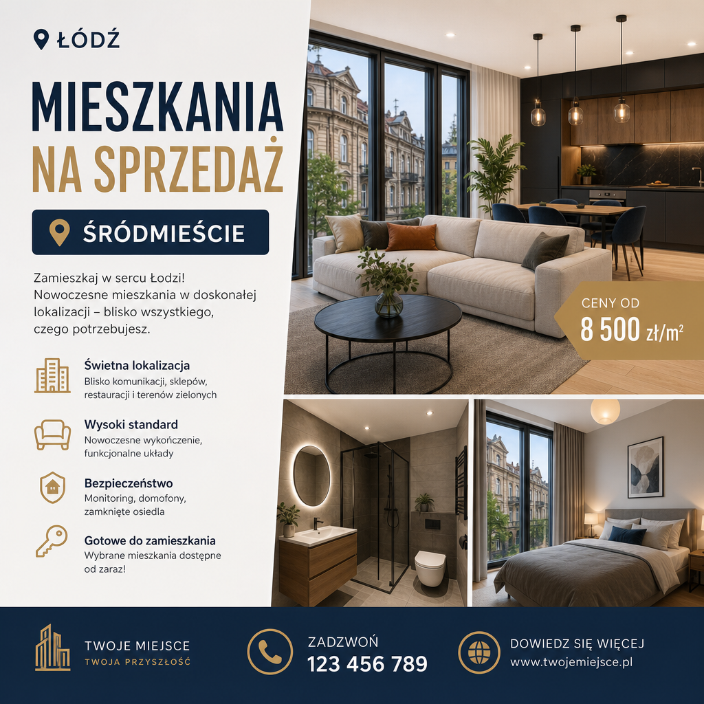 mieszkania na sprzedaż łódź śródmieście